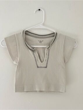 Urban Outfitters Grey Out From Under Go For Gold Seamless Top